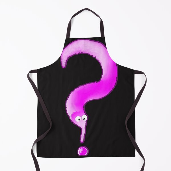 Item preview, Worm on a string question mark designed and sold by urban-color.