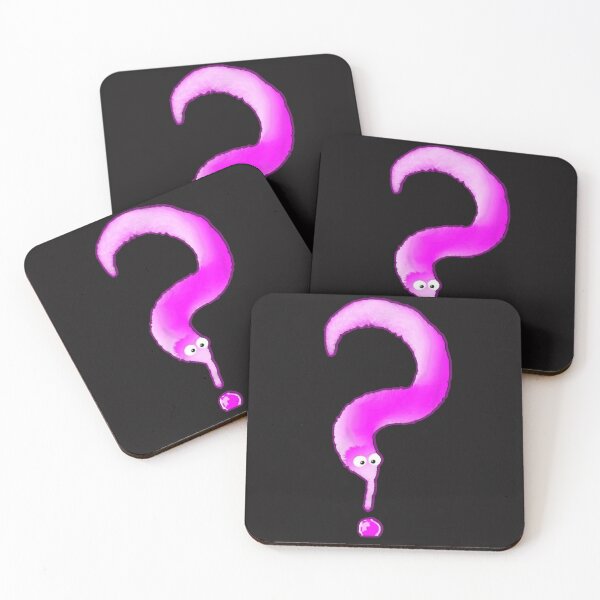 Item preview, Worm on a string question mark designed and sold by urban-color.