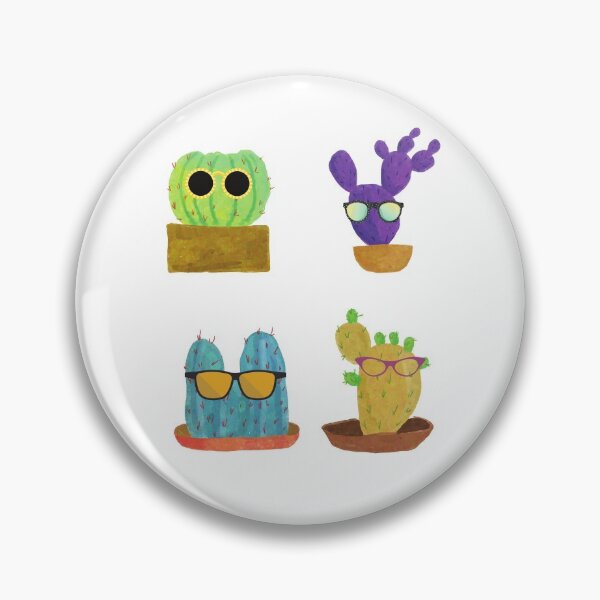 Item preview, Cool Chilling Bad ass Cactus Gang with sunglasses//Ask me about my plants designed and sold by Aishwarya  Singh.