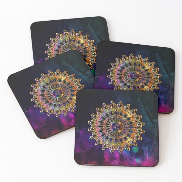 Item preview, Golden Mandala designed and sold by Red Witch Art.