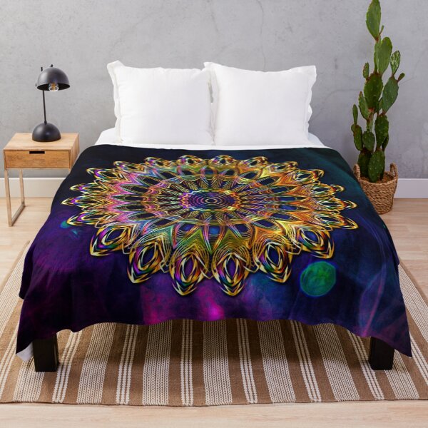 Item preview, Golden Mandala designed and sold by Red Witch Art.