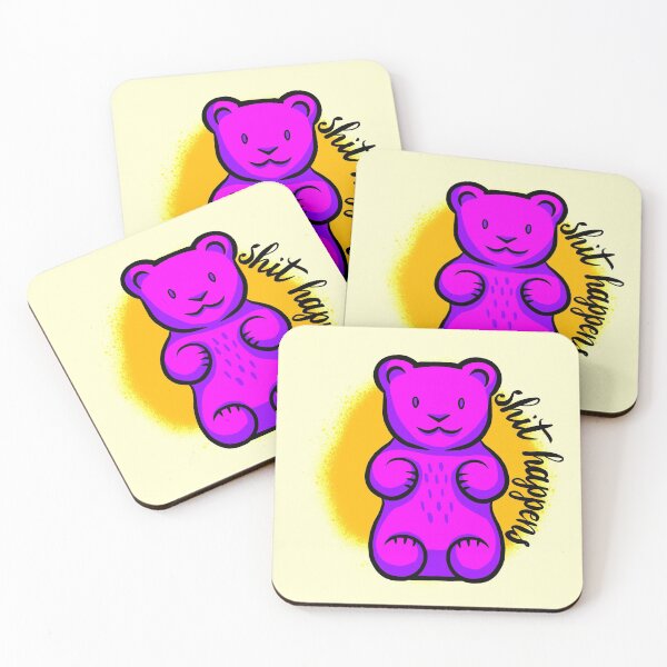Item preview, Sassy Gummy Bears Shit Happens designed and sold by ursaink.