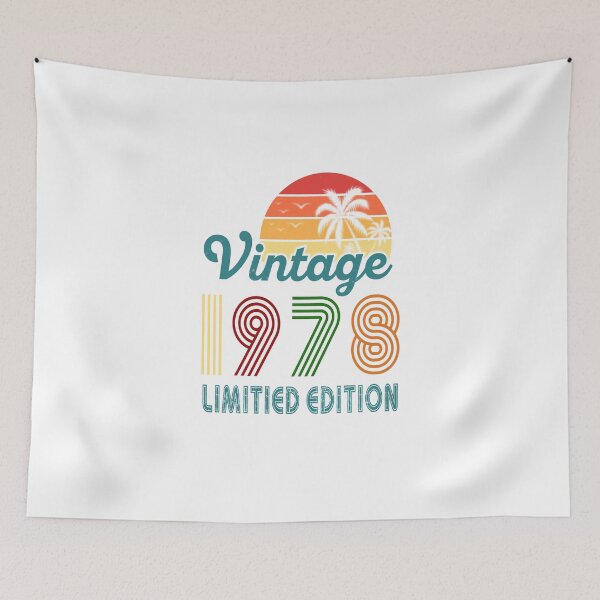 Item preview,  42th Vintage retro 1978 limited edition designed and sold by taben2000.