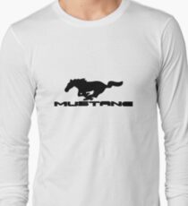 Ford Mustang Logo Tee Long Sleeve T-Shirt