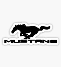 Ford Mustang Logo Tee Sticker