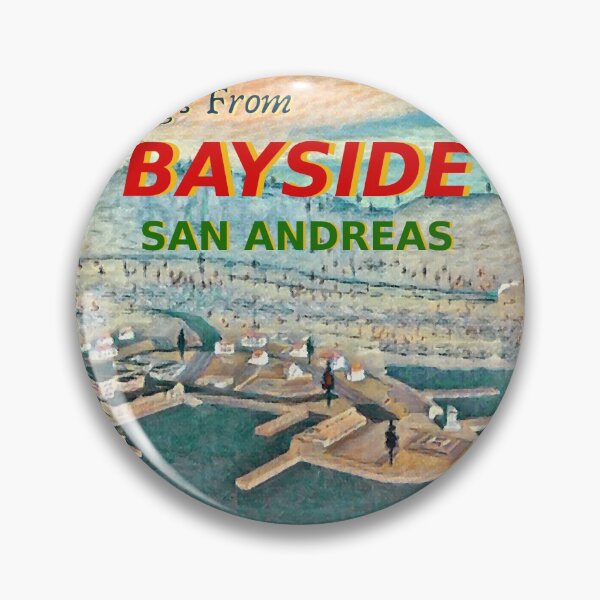 Item preview, Greetings From: Bayside San Andreas Postcard designed and sold by Mateo Champlain.