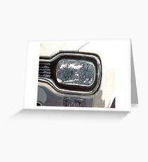 Mk.1 Ford Escort Headlamp Greeting Card