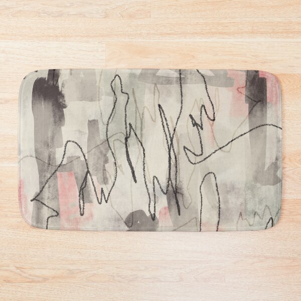 Item preview, Textured Neutral Painting with Layers of Line designed and sold by Taryn Stener.