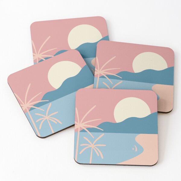 Item preview, Peachy Sunset beach designed and sold by rachelchxn.