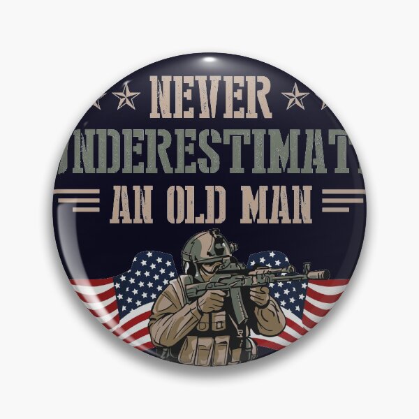 Item preview, Veteran Never underestimate old man who can end you from another zipcode designed and sold by mmos.