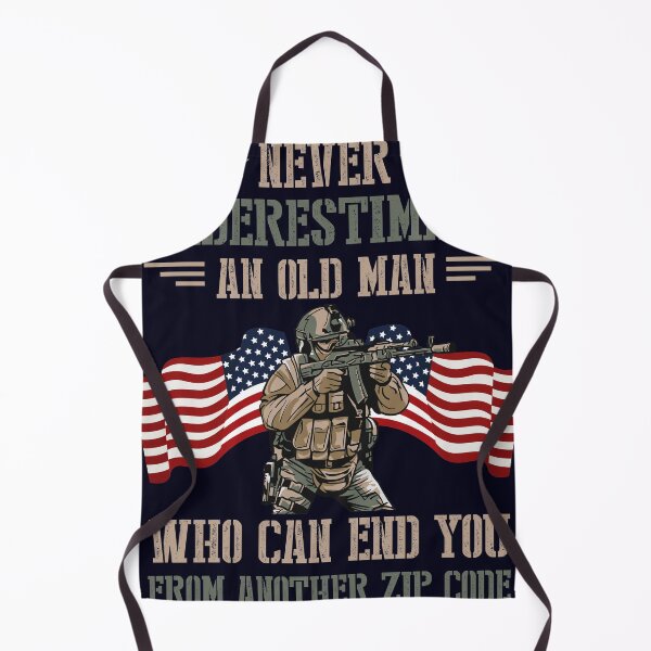 Item preview, Veteran Never underestimate old man who can end you from another zipcode designed and sold by mmos.