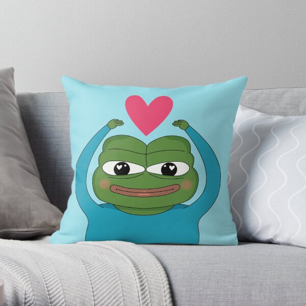 Apu in love. Throw Pillow