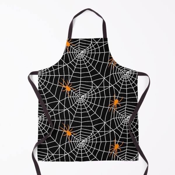 Item preview, Spider webs - orange spiders designed and sold by littlearrow.
