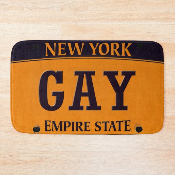 Item preview,  Gay, NYC Plate Number, LGBT Gift  designed and sold by Tamarage.