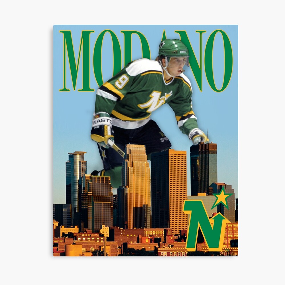 NHL Hockey Vintage Minnesota North Stars Mike Modano 9 Jersey 