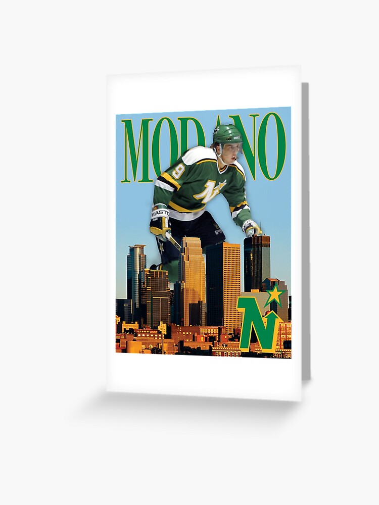 Mike Modano Minnesota North Stars Vintage Inspired Poster Poster