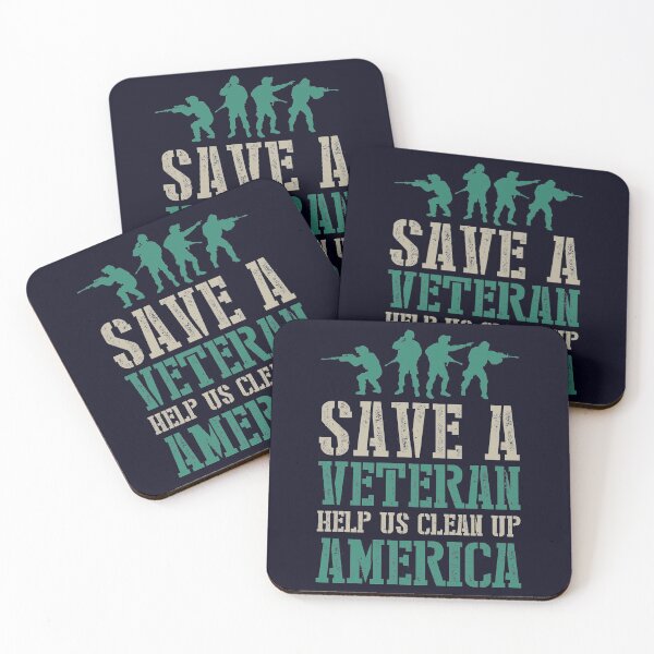 Item preview, Save a Veteran help us clean up America designed and sold by mmos.