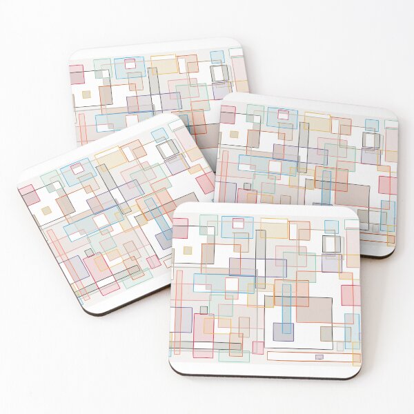 Item preview, Abstract Square Design designed and sold by Nikofoshizo.