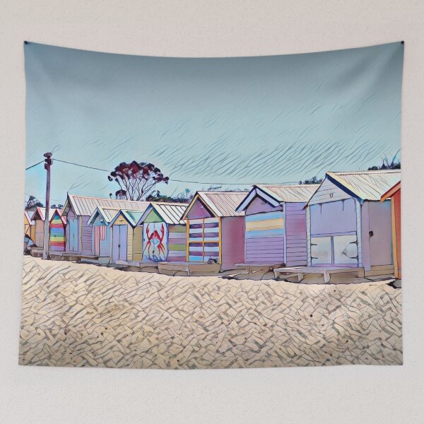 Artikelvorschau, Brighton Beach, Melbourne entworfen und verkauft von Marlene Watson-Hall.