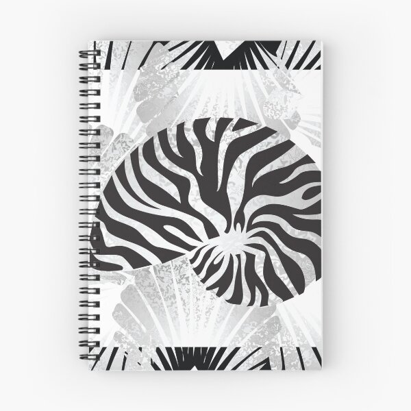 Item preview, Black and White Nautilus designed and sold by Kathi Klinger.