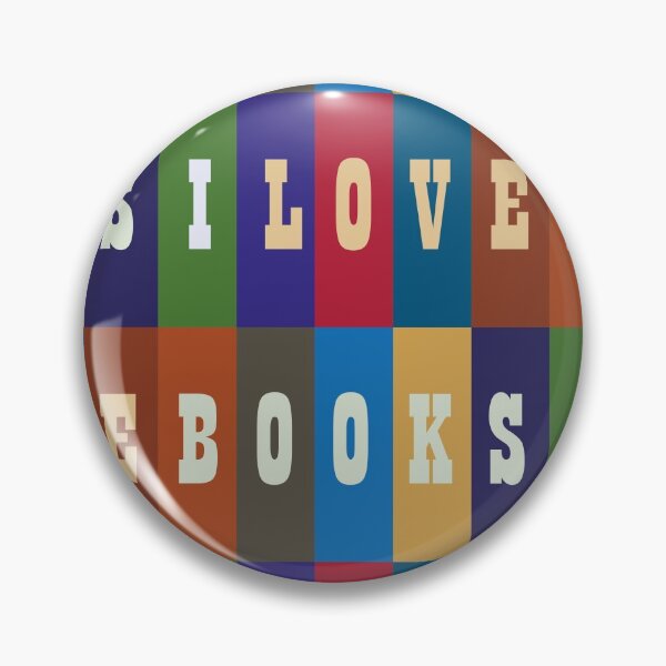 Item preview, I Love Books designed and sold by Julia Marshall Felix.