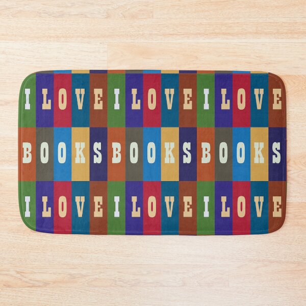 Item preview, I Love Books designed and sold by Julia Marshall Felix.