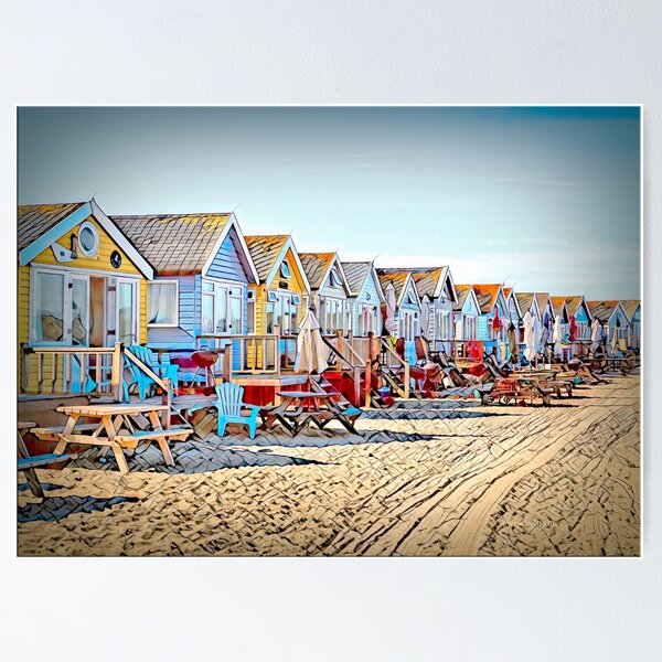 Artikelvorschau, Hengistbury Head Beach, Bournemouth, Großbritannien entworfen und verkauft von Marlene Watson-Hall.