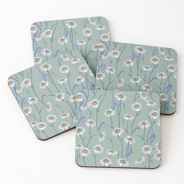 Item preview, Summer daisy flowers designed and sold by Olga Shashok.