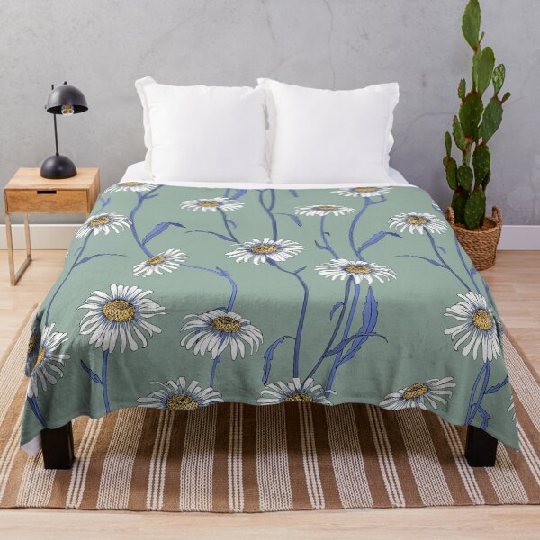 Item preview, Summer daisy flowers designed and sold by Olga Shashok.