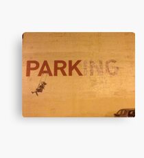 Bansky In Hollywood Canvas Print
