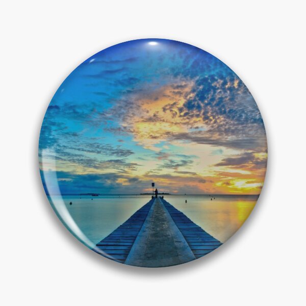 Artikelvorschau, New Caledonia jetty blue tone entworfen und verkauft von Kana Photography.
