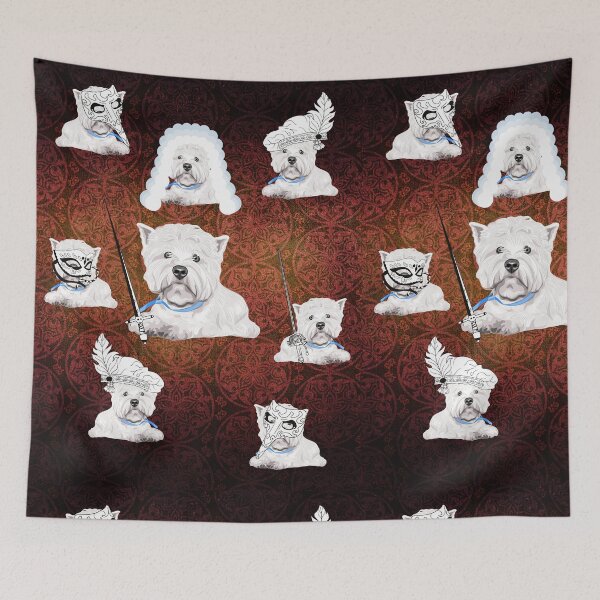 Item preview, Westie Renaissance designed and sold by Mamalia.