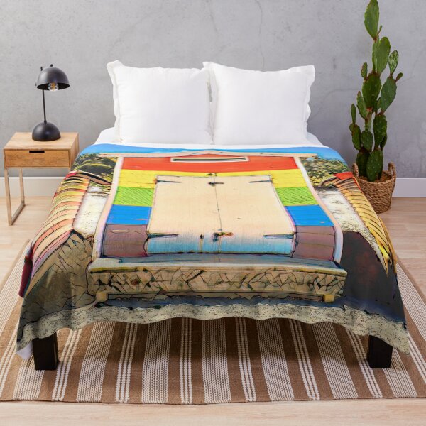 Item preview, Rainbow Beach Hut, Brighton Beach, Melbourne designed and sold by Marlene Watson-Hall.