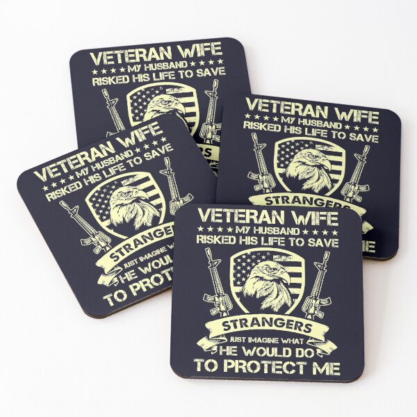 Item preview, My husband risked his life to save Strangers Veteran wife designed and sold by mmos.