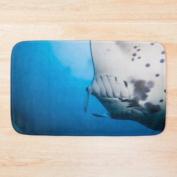 Item preview, Lovely Manta ray in the blue water designed and sold by tank200bar.