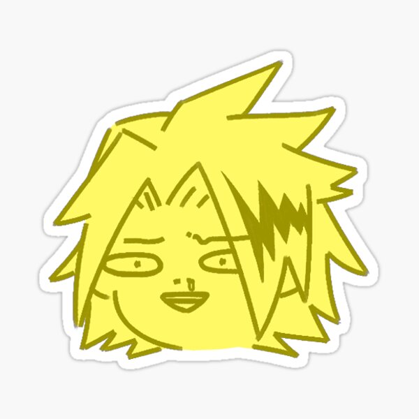 Denki Kaminari Stickers | Redbubble