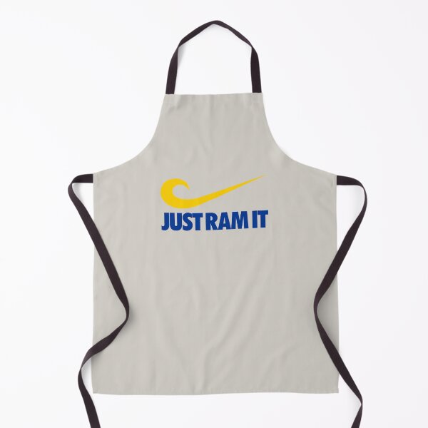 Item preview, Just Ram It - Blue & Yellow on Bone designed and sold by Ramheart.