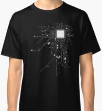 CPU Computer Heart White Classic T-Shirt