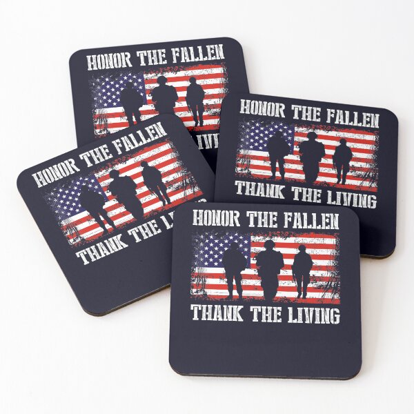 Item preview, Honor the Falling Thank the Living Veteran designed and sold by mmos.