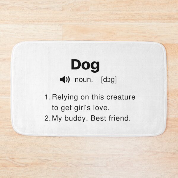 Item preview, Funny Dog Definition designed and sold by Sleepy Cat Design.