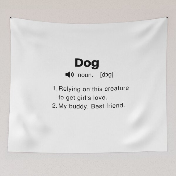 Item preview, Funny Dog Definition designed and sold by Sleepy Cat Design.