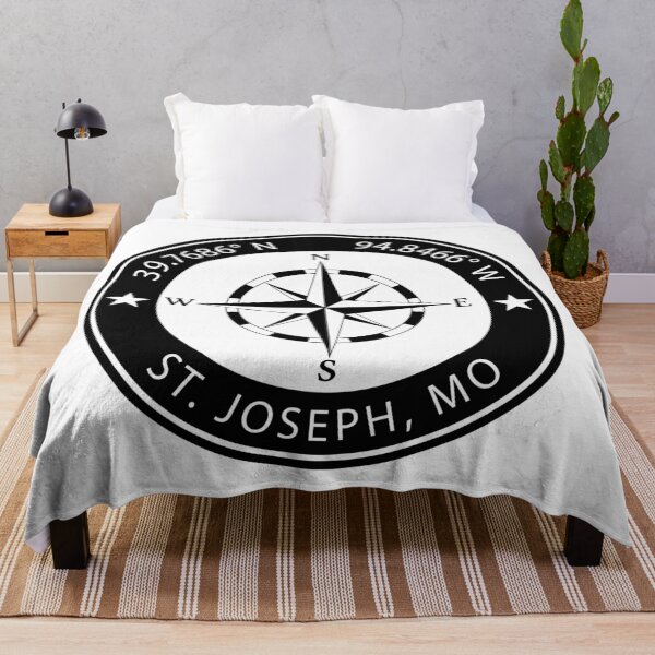 Item preview, St. Joseph, Missouri Geographical Coordinates designed and sold by TeeOhGraphics.
