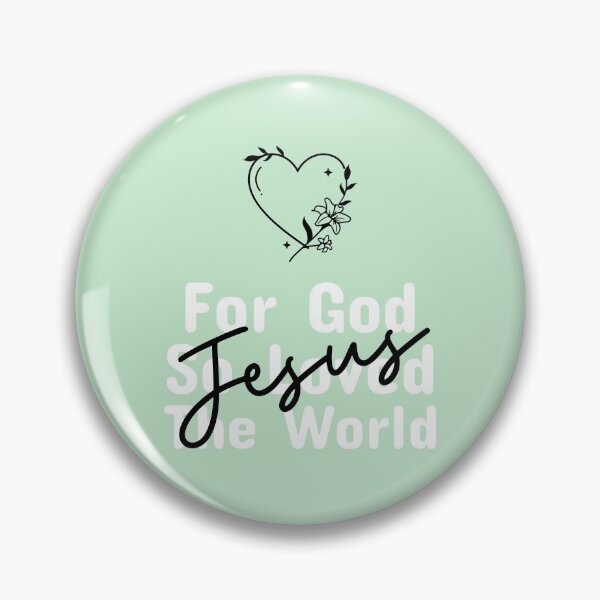 Item preview, For God So Loved The World designed and sold by ittybittyowl.