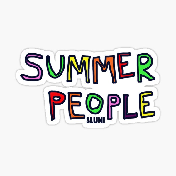 summer people Sticker