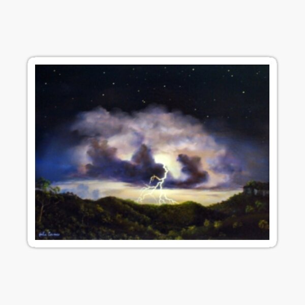 Item preview, Night Thunderstorm designed and sold by john cocoris.