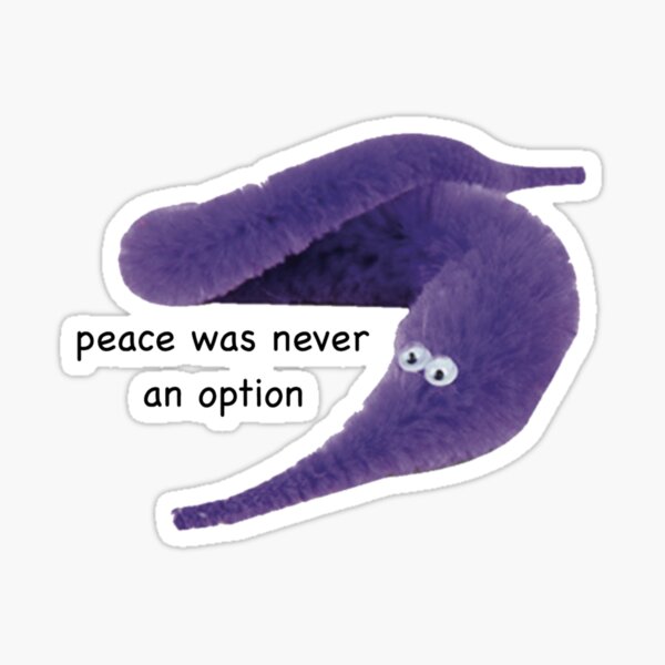 Worm On A String Meme Sticker