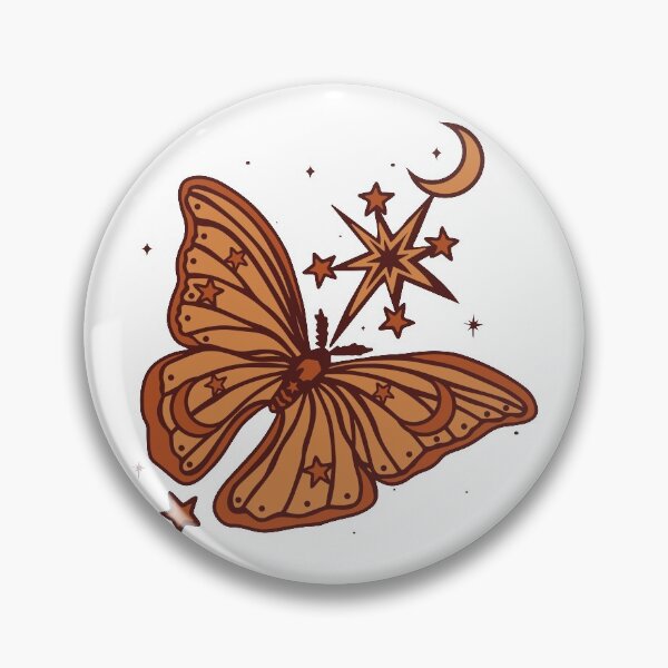 Item preview, Butterfly Celestial Star Moon Illustration designed and sold by spencerhlucas.