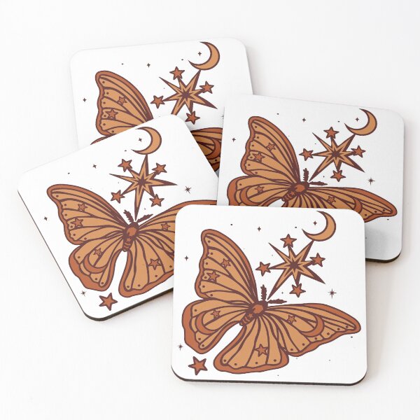 Item preview, Butterfly Celestial Star Moon Illustration designed and sold by spencerhlucas.