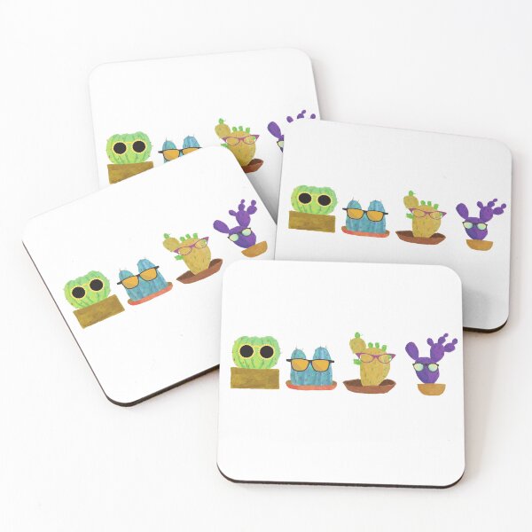 Item preview, Cool Chilling Bad ass Cactus Gang with sunglasses//Ask me about my plants designed and sold by Aishwarya  Singh.