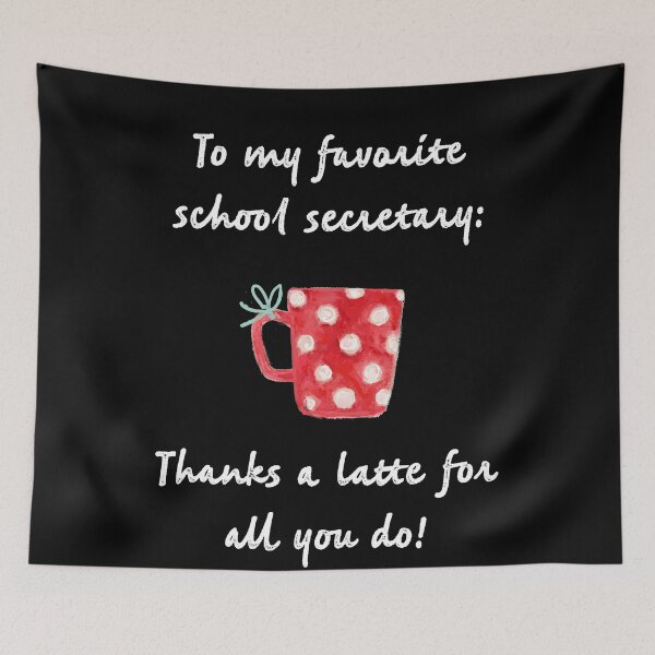 Item preview, School secretary thank you designed and sold by firegalaxy.